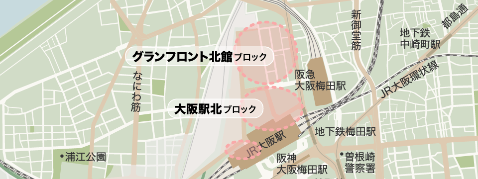芝田町エリア Map